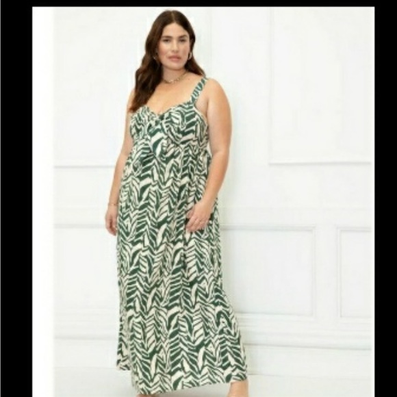 NWT Eloquii Maxi Dress - Picture 1 of 6